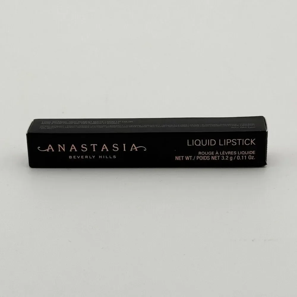 Anastasia Beverly Hills Liquid Lipstick in Shade Trust Issues Darker Red New 3.2